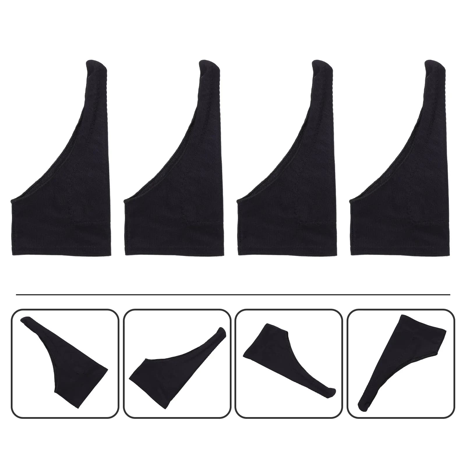4Pcs Drawing Gloves Palm Rejection Anti-Skid Digital Art Glove Size Xs for Graphic Tablets Pen Drawing Digital Art Glove