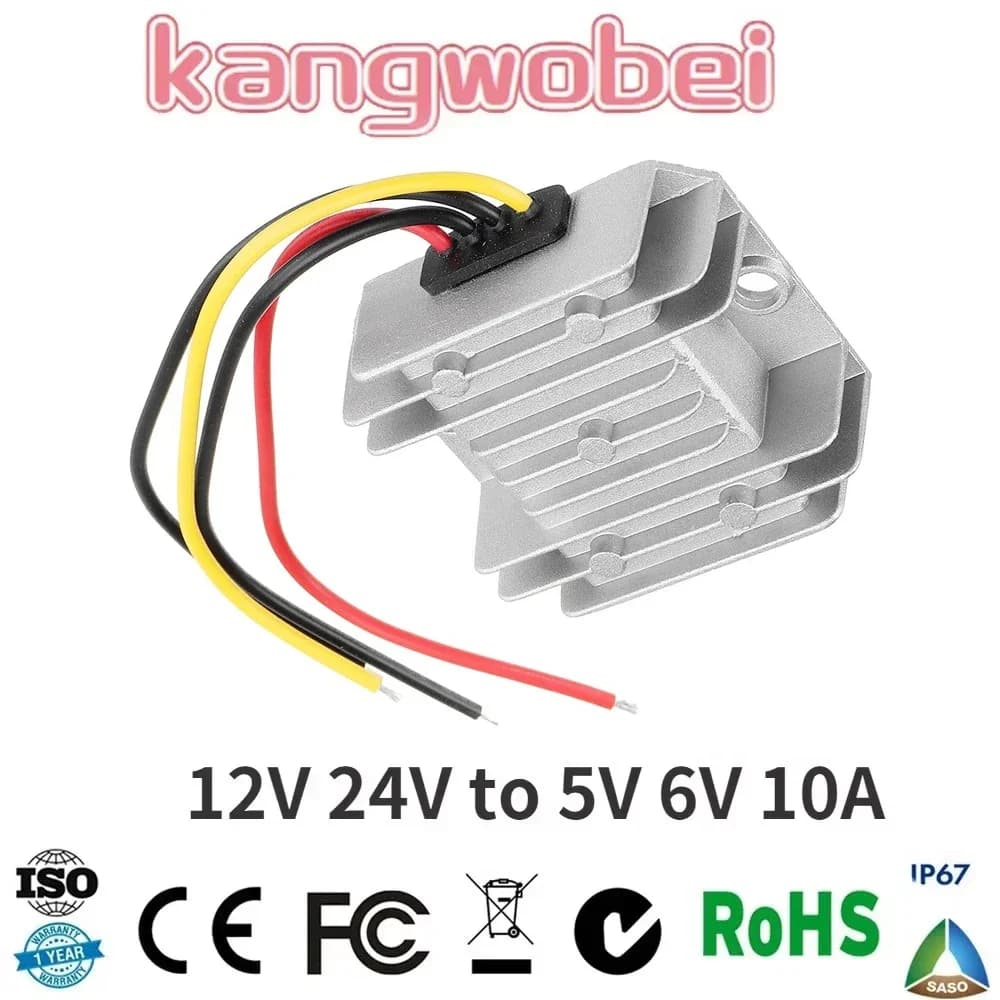12 V 24V a 5 V 6V 5 a10a alimentatore Buck da 12 Volt a 5 Volt convertitore DC DC regolatore Step Down riduttore di tensione per auto giocattoli
