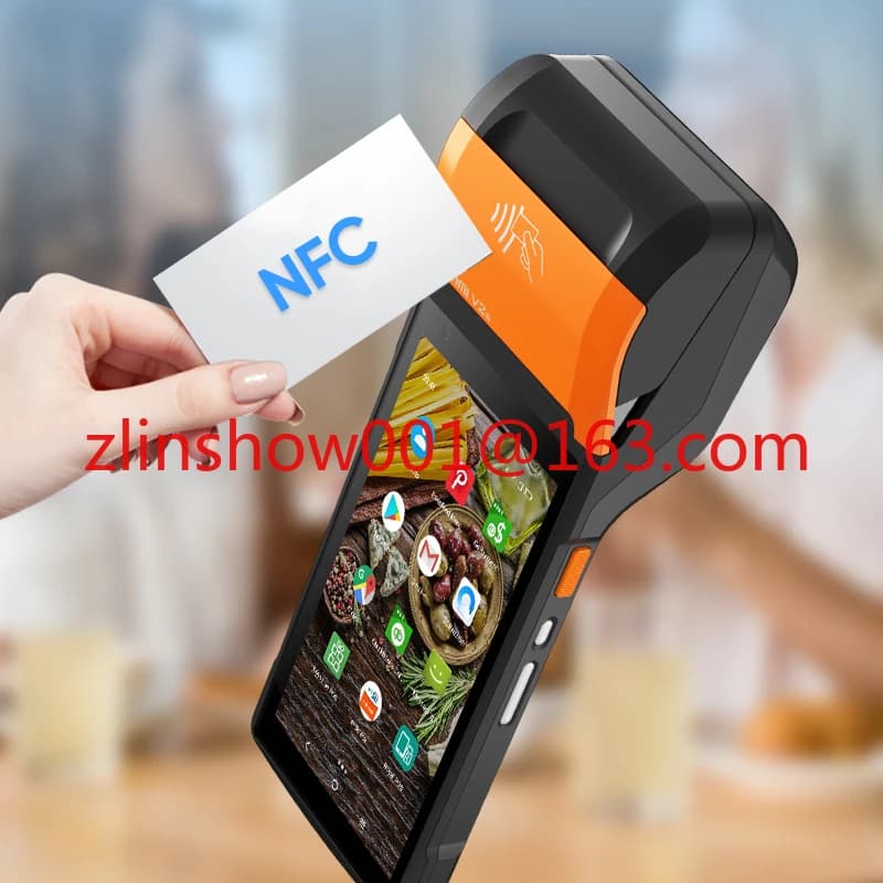 Tablet Pos System Android 11 NFC Card Reader Scanner Printer Offline Pos Machine Retail Pos Device for Small Business