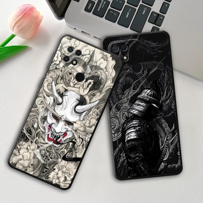 Cover per Telefono Creative Samurai per Xiaomi Poco F8 C61 C71 M3 M4 M7 Pro F1 X3 X4 X5 X7 Pro C50 F3 M5 C75