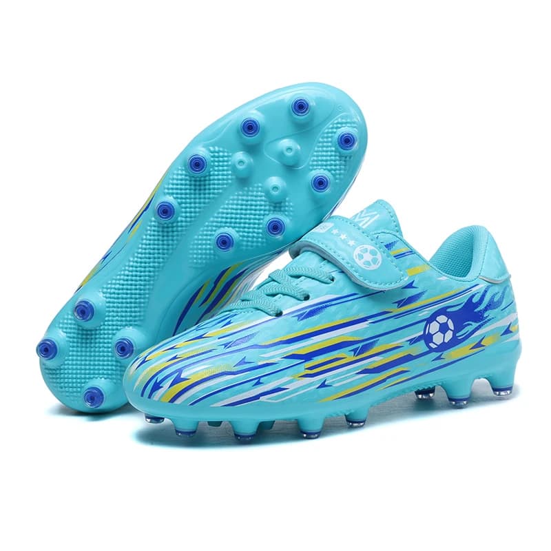 Scarpe da Calcio per Bambini e Ragazzi, Tacchetti TF FG, Sneakers da Allenamento Antiscivolo per Erba Naturale e Artificiale