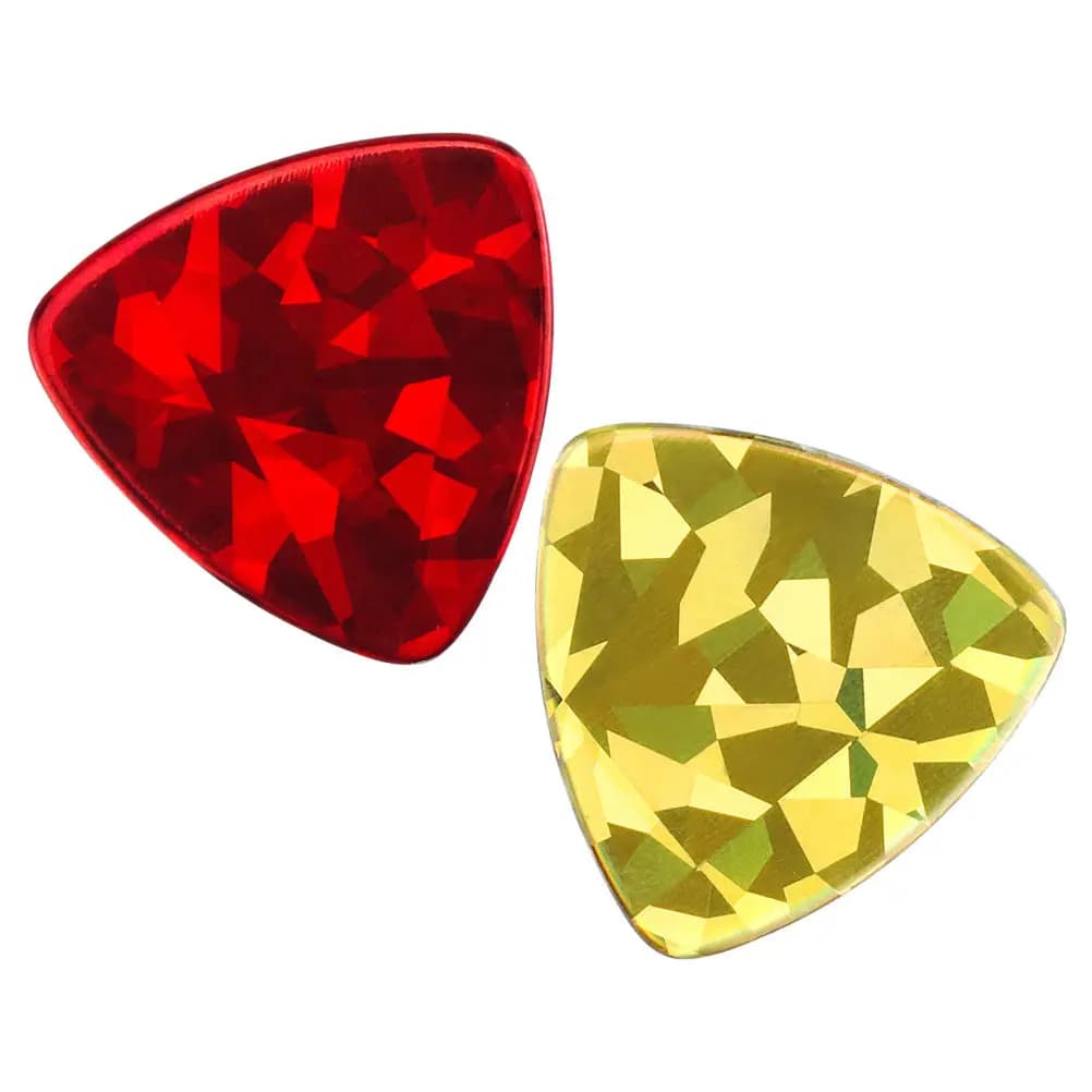 2Pcs Thick Guitar Picks 0.96mm ABS Sturdy Thumb Pick for Electric Guitar Acoustic Bass Ukulele Premium Sound Sensitivity Cool