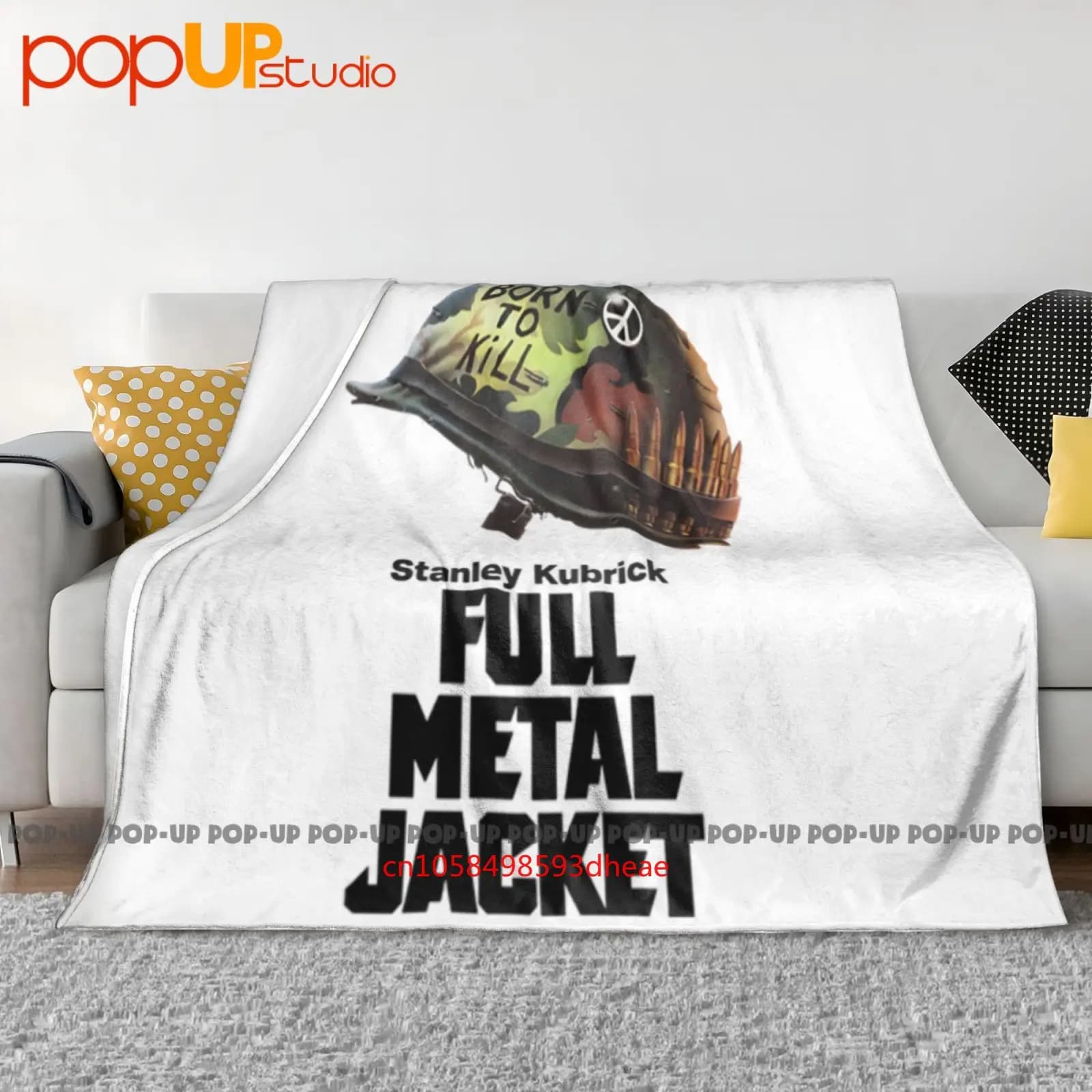 Full Metal Jacket The Happiness Is Have My Ultra-Soft Blanket Quilt Winter Sofa Cover Bed Covers