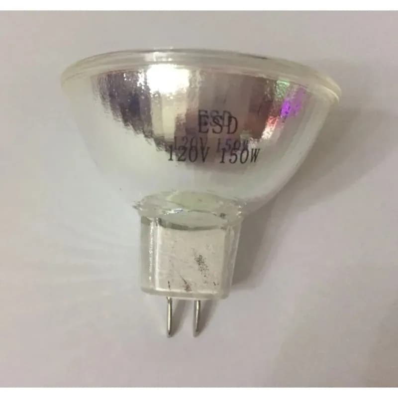 Lampadina Alogena a Fibra Ottica JCR 120V 150W per Microscopi Dentali e Colposcopi