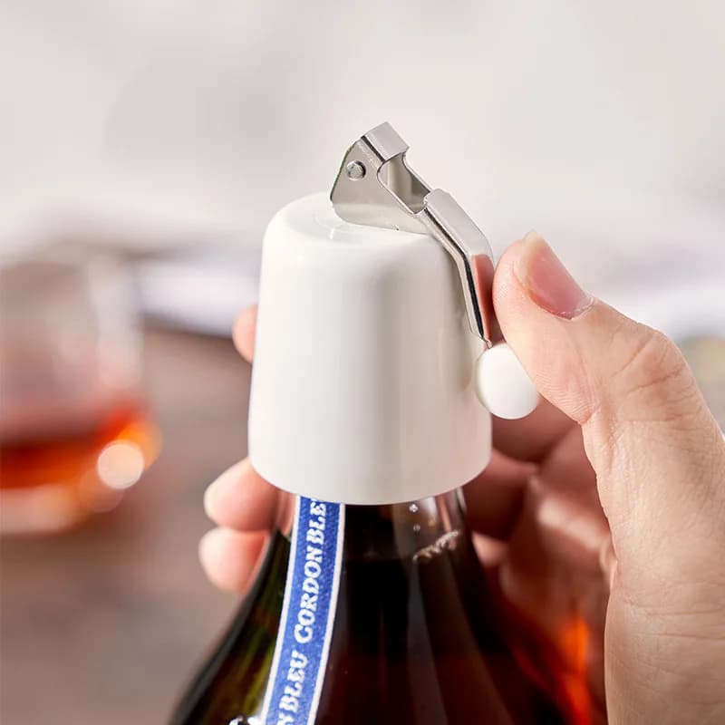 Tappo Sigillante per Bottiglie di Vino Rosso, Piccoli Utensili Domestici Creativi, Tappo per Conservazione Bottiglie di Vetro, Tappo per Bottiglie di Champagne e Vino