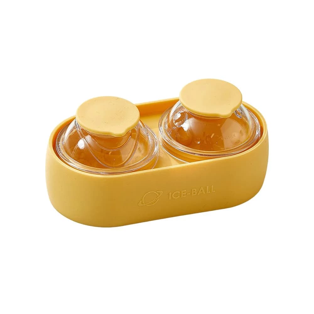 Stampo Creativo in Silicone per Sfere di Ghiaccio, Congelamento Rapido, Facile da Sformare, Stampo per Cubetti di Ghiaccio Rotondi per Whisky e Cocktail