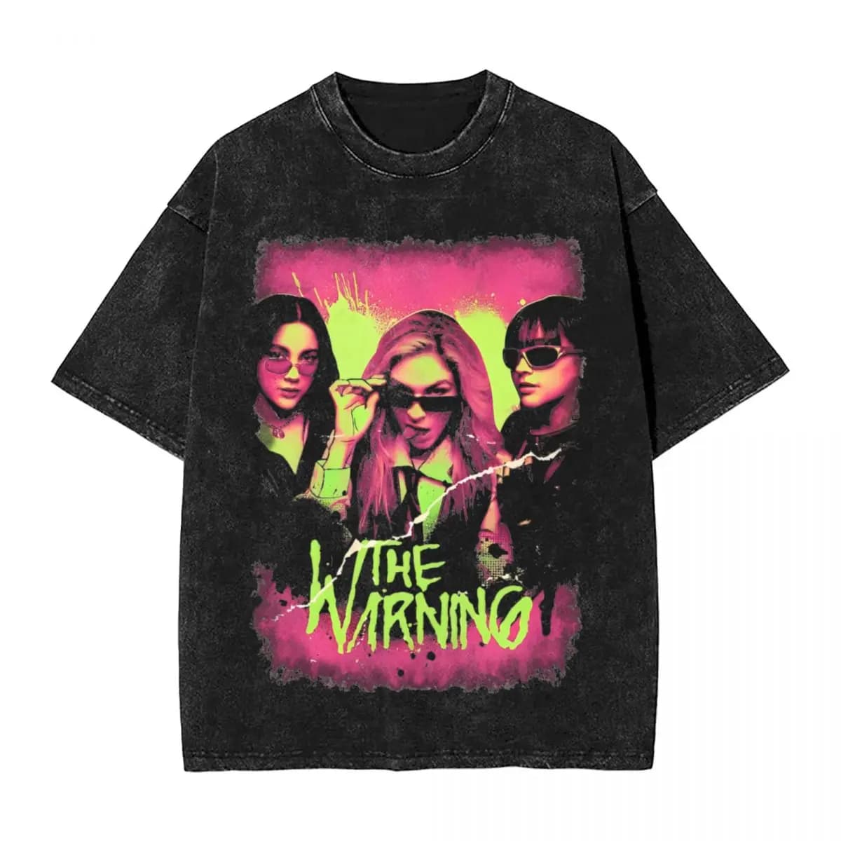 THE WARNING BAND Pop ROck T-shirt estate Y2K magliette divertenti 2024 maglietta casual per il tempo libero per uomo maniche corte magliette semplici