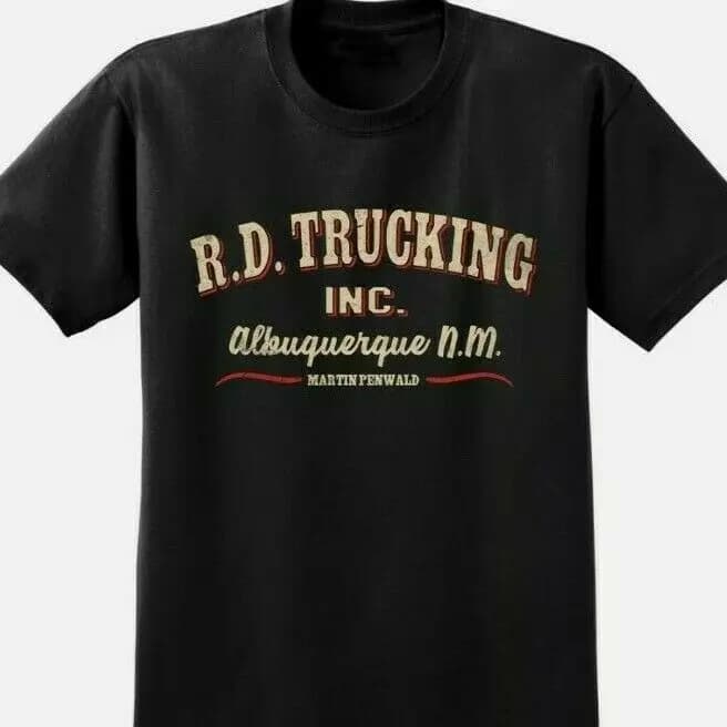 R D Trucking Convoy T Shirt Trucker Retro Classic anni '70 Film Tee Police