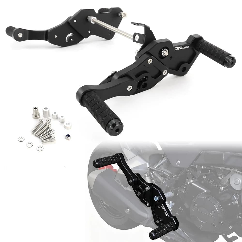 Misura Per Honda Grom 125 MSX 125 2013-2026 Pedane Moto Sottocage Crash Cage Passeggero Peg Guard Protezione Acrobatica