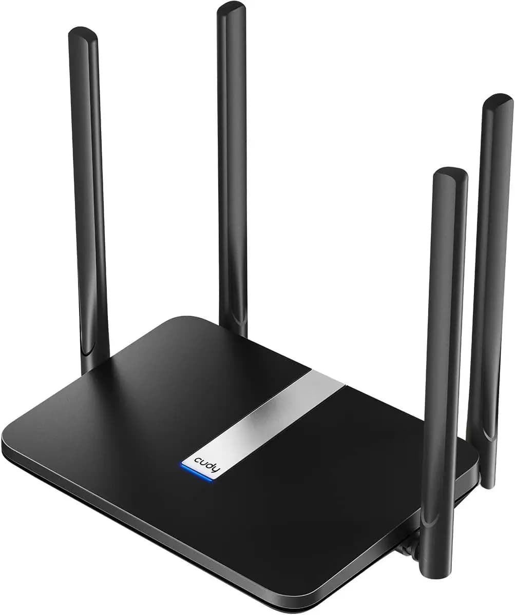 Router Modem 4G LTE Sbloccato con Slot SIM, WiFi Dual Band 1200Mbps, Antenne ad Alto Guadagno, Supporto VPN e Cloudflare