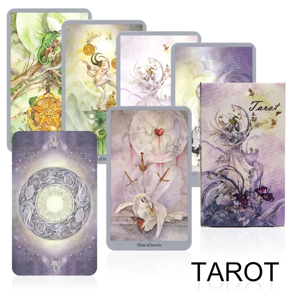 Divinazione mistica Oracle Cards Friend Party Board Game. Le ombre Tarocchi. Fate Divinazione Gioco. Cards Per Il Partito Gioco Deck.