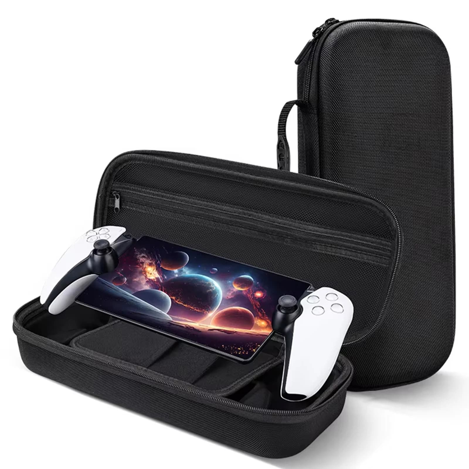 Custodia rigida in EVA per PlayStation 5 Portal Remote Player, custodia protettiva rigida da viaggio per accessori PS Portal