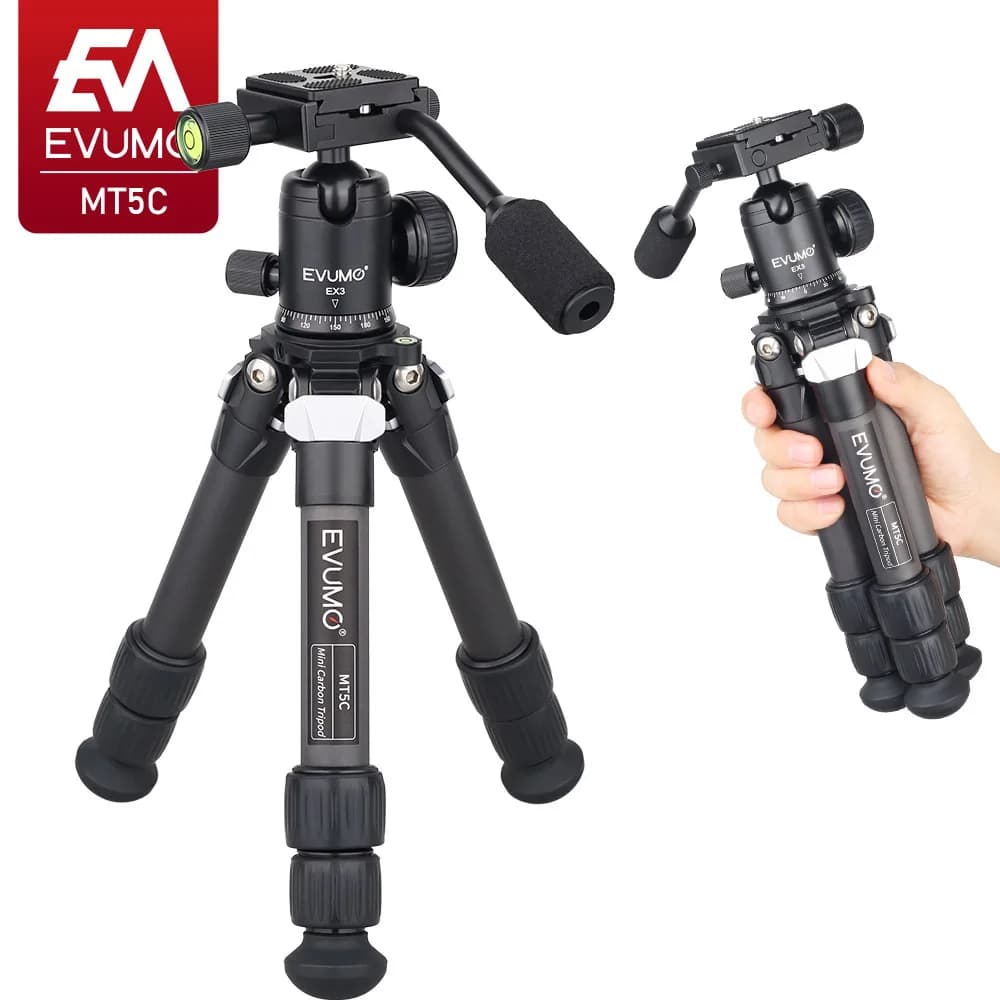Treppiede per fotocamera del telefono supporto per Tablet Mobile Selfie Stick Smartphone Mini treppiede microfono per cellulare DSLR Gopro MT5C
