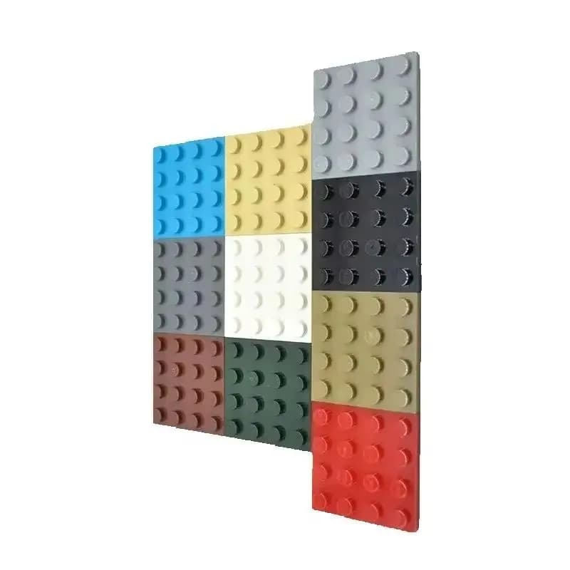 50 Pz MOC 3031 4x4 Bordo Building Blocks Kit Piatto Casa Castello Mattoni Particelle Puzzle Idea Giocattoli Per Bambini Di Compleanno Regali di Natale