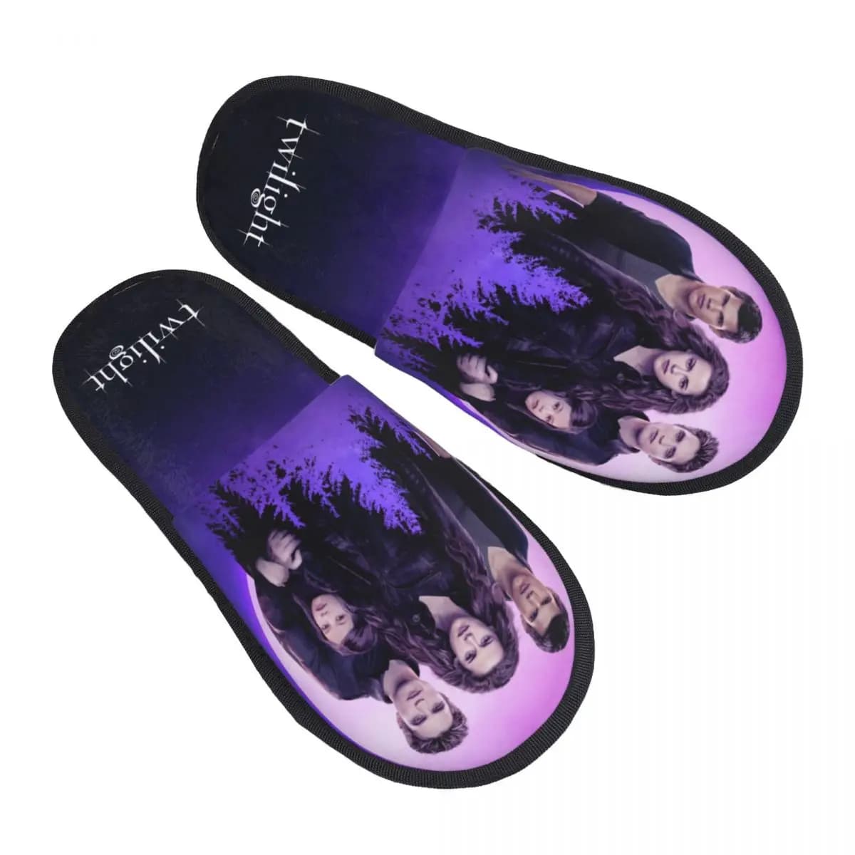 Custom Memory Foam Slippers The Twilight Women's Saga Comfortable and Hot Home Slippers