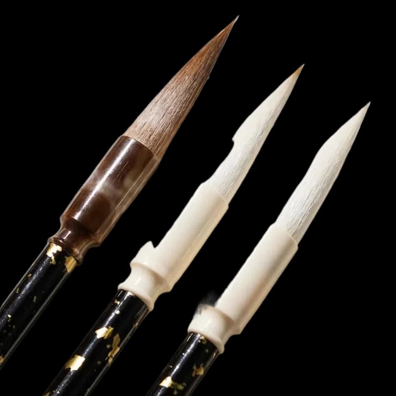 Weasel Woolen Multiple Hair Calligraphy Brush Professional Chinese Calligraphy Practice Writing Brushes Set Adult Beginner Pen