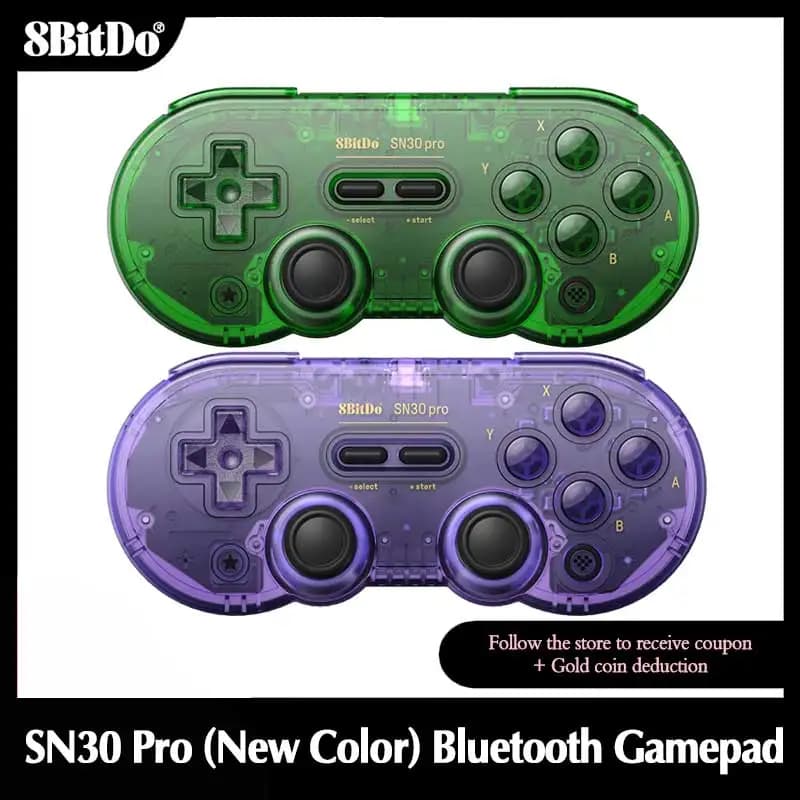 8Bitdo SN30 Pro Bluetooth Gamepad Controller Joystick per Nintend Switch NS 2 MacOS Android PC SteamoS Raspberry Pi