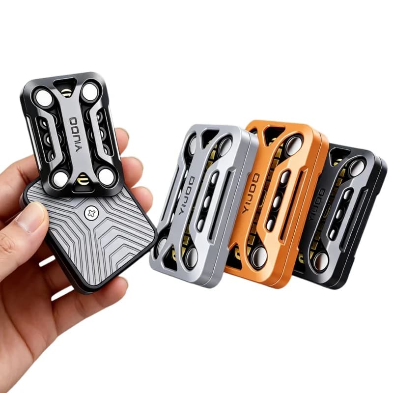 Slider Magnetico in Metallo a Posizioni Infinite, Giocattolo Antistress EDC, Regalo Divertente con Feedback Sensoriale per Adulti e Bambini, Ideale per Feste