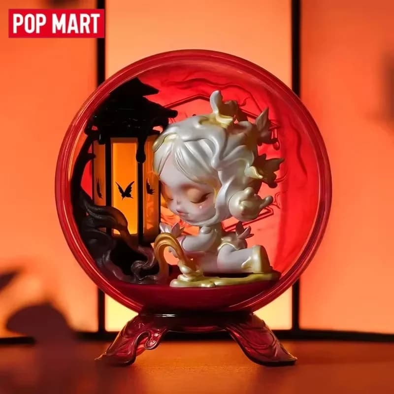 POP MART SKULLPANDA La Serie Mirage Genuino Scatola Cieca Scatola Misteriosa Ornamento Figurine Guess Bag Giocattoli Desktop Decor Anime Figura