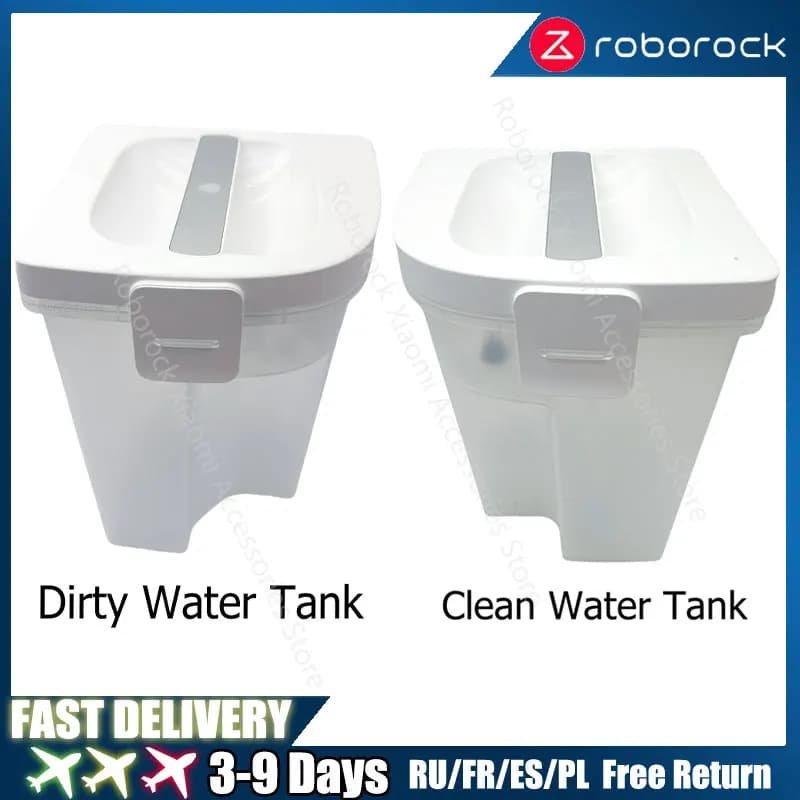 Nuovo originale serbatoio acqua pulita/serbatoio acqua di scarto Roborock Q Revo Pro MaxV Q Revo S Dock Station Robot pulitore parti