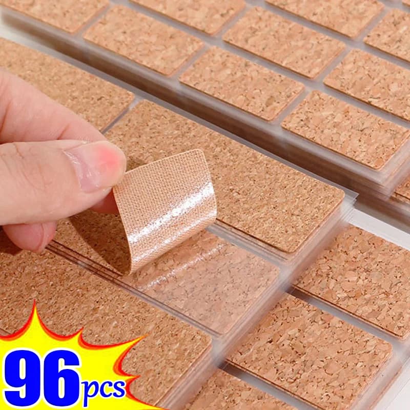 36/96 Pz/set Nome Adesivo Etichetta Adesiva in Legno di Sughero Classificazione Cucina Domestica Organizzatore Contenitori per Spezie Etichette Adesive