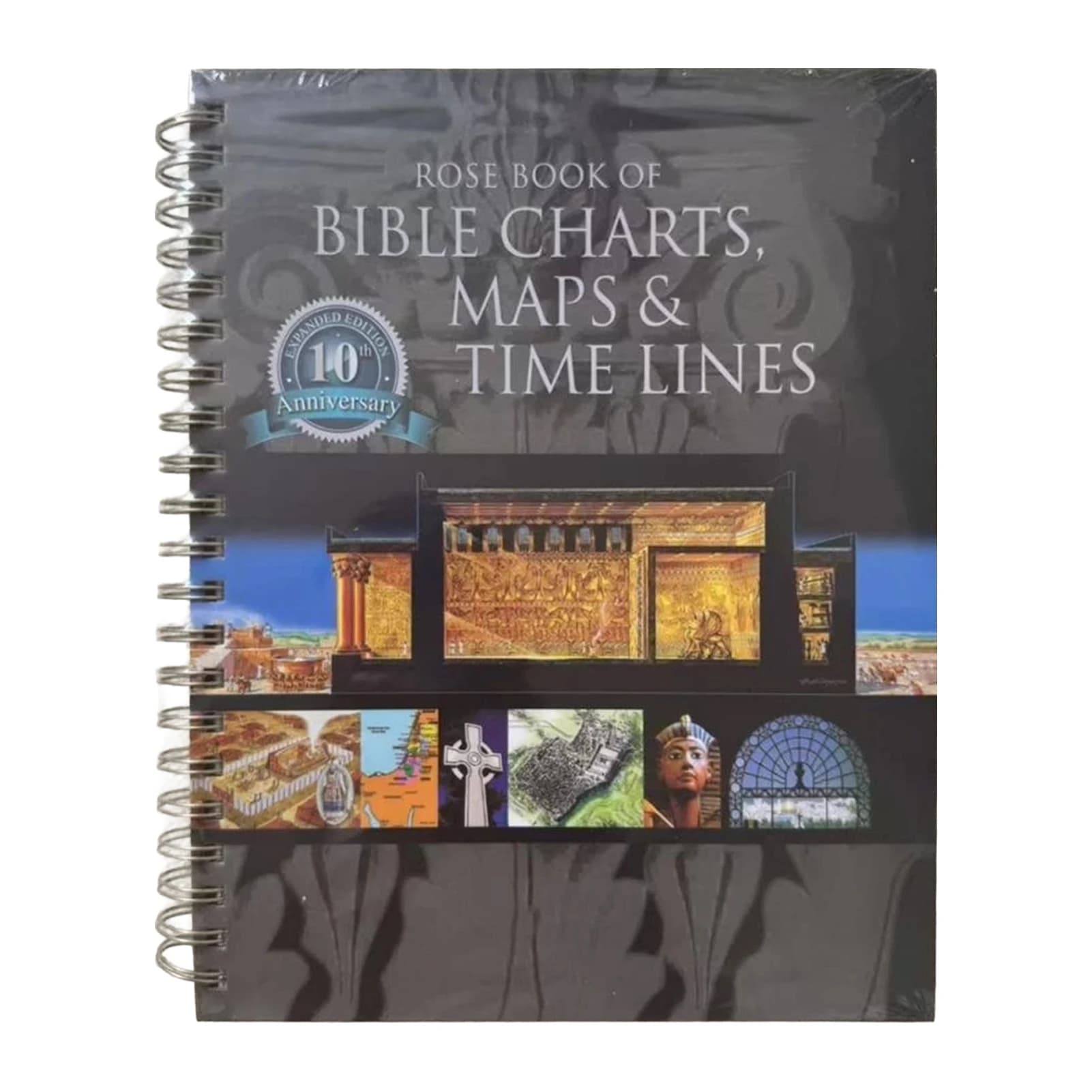 Bible Charts Spiral Notebook Travel And Scenery Design Durable Coil Binding For Time Management Trip Planning And Journaling
