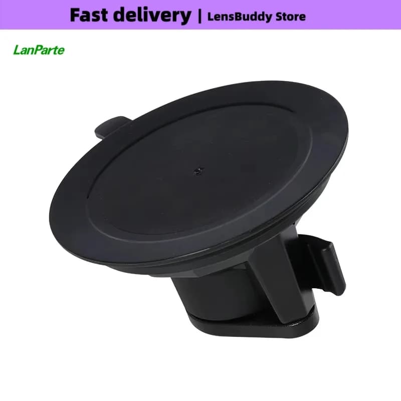 Lanparte Pro Vacuum Suction Cup Mount Heavy Duty TPU Car Holder 1/4" Thread for DSLR Camera Action Cam Windshield Dashcam Rig Fi