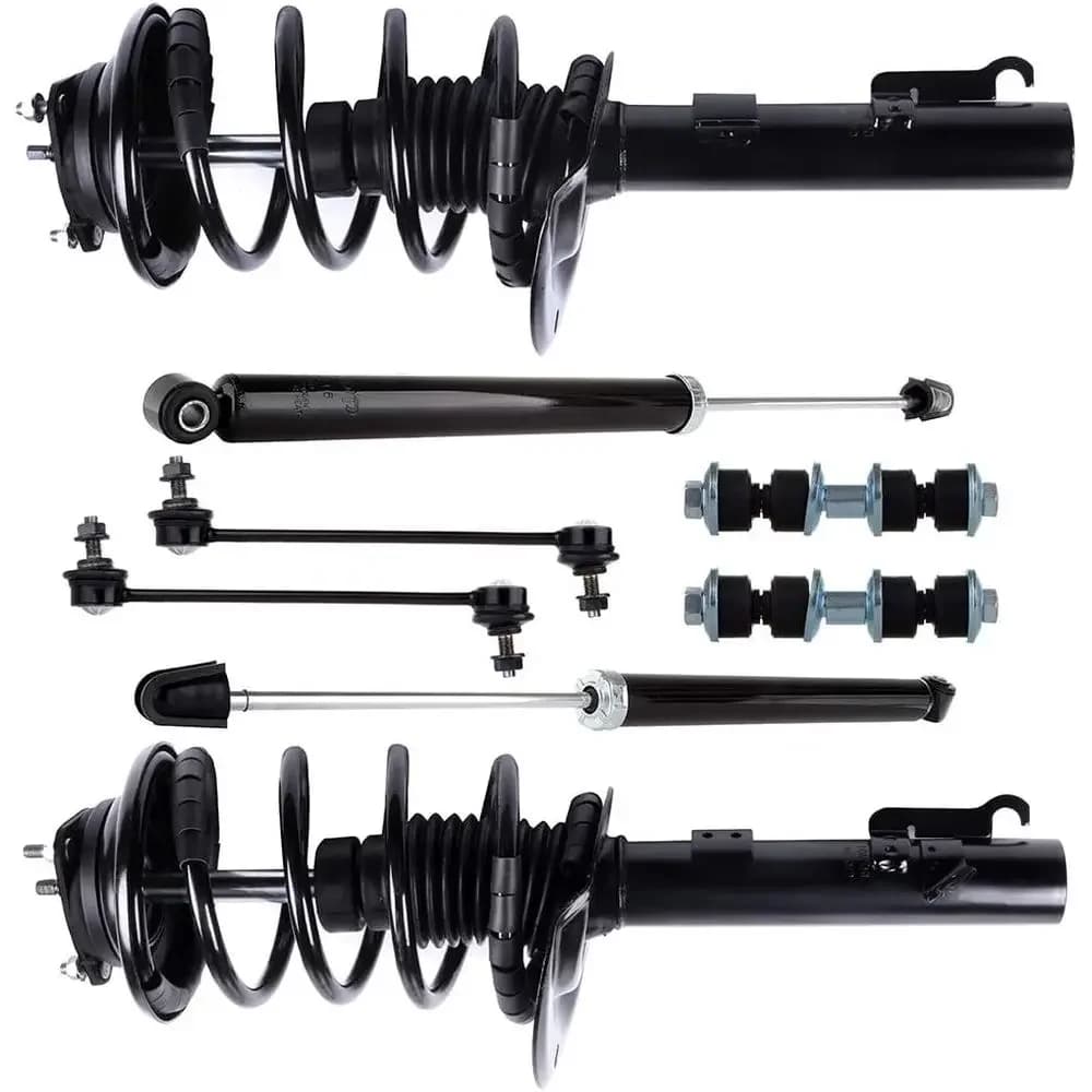 Kit di montaggio molla ammortizzatore posteriore, ammortizzatore, kit barra stabilizzatrice per modelli 2006-2010, sostituisce 172257, 172258, 5796, K80066
