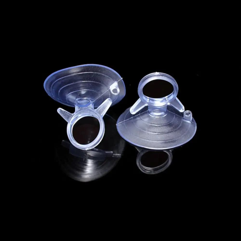 10PCS forniture da bagno in gomma trasparente ventosa ventosa in PVC gancio da bagno parasole per auto ventosa appendiabiti da parete
