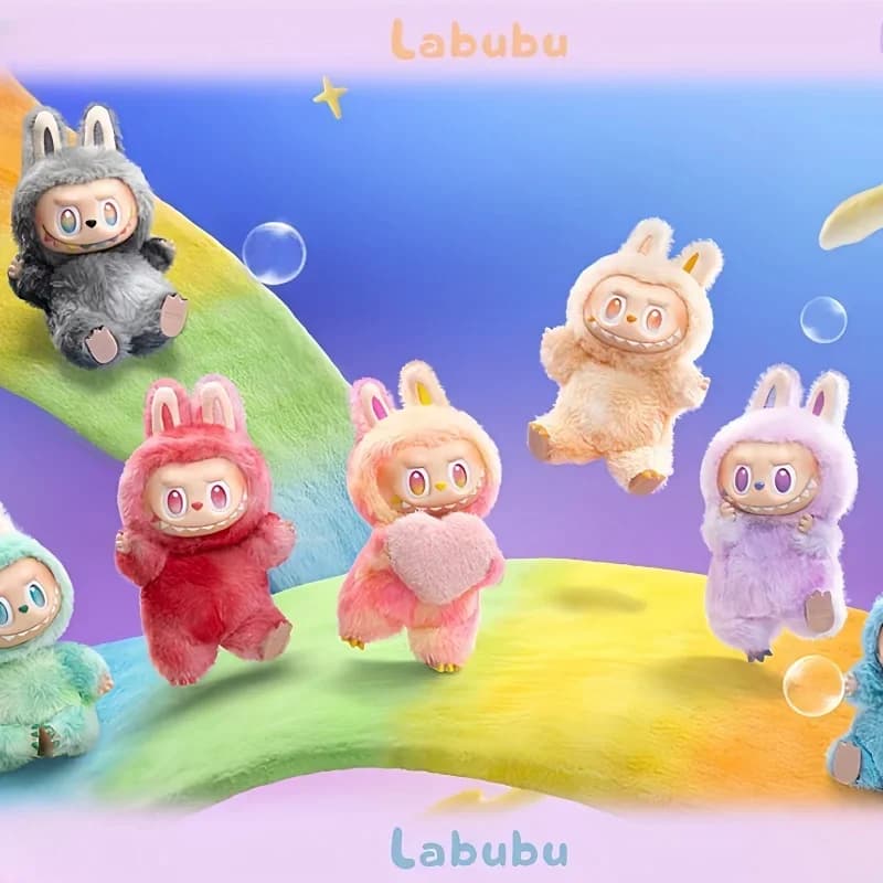 2025 POPMART Labubu V3 The Monsters Big Into Energy Series Ciondolo in vinile Scatole cieche Kawaii Figura Face Doll Portachiavi Regali di Natale