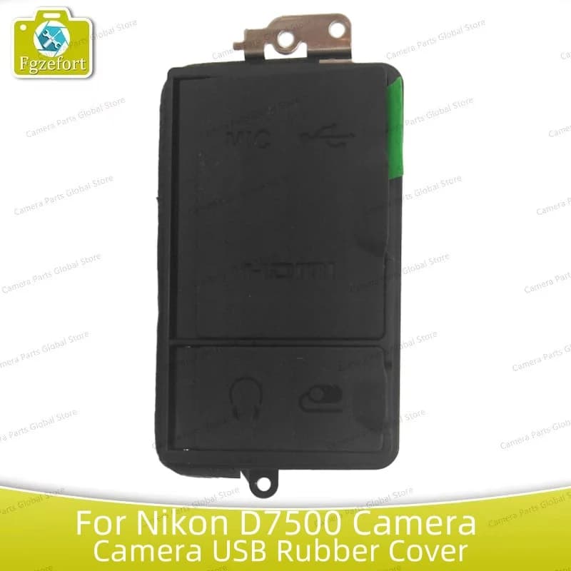 NUOVO USB Coperchio In Gomma Porta per Nikon EOS D7500 HDMI-compatibile MIC Cap Interfaccia Copertura Parte di Riparazione Della Fotocamera Digitale