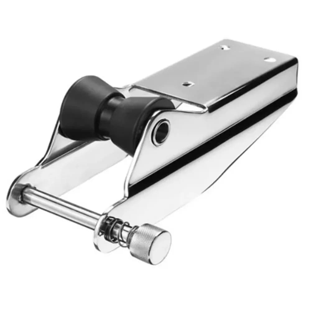 1 pz acciaio inossidabile 316 rullo di ancoraggio ad arco pesante ancoraggio fisso Fairlead Marine Boat Docking rullo in Nylon perno caricato a molla prevenire