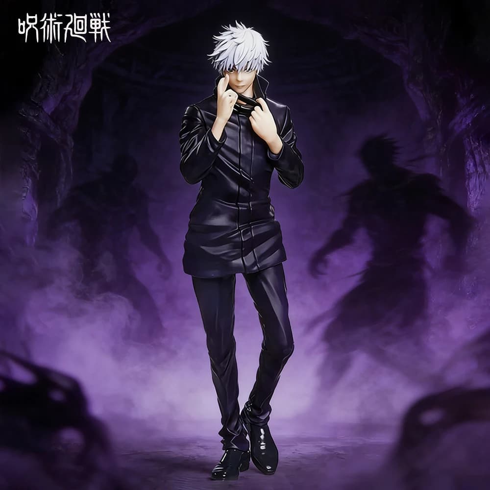 18 cm/7,09 pollici Anime Jujutsu Kaisen Figura Gojo Satoru Action Figures Collezione in PVC Modello Giocattoli per I Regali Dei Bambini