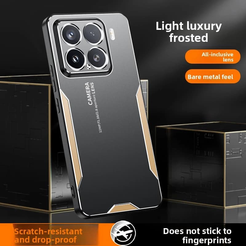 For XiaoMi 11T 14 12 Lite 13T Pro 12X 15 Ultra Phone Case Shockproof Full Lens Protection Aluminum Alloy Metal Back Cover Cases