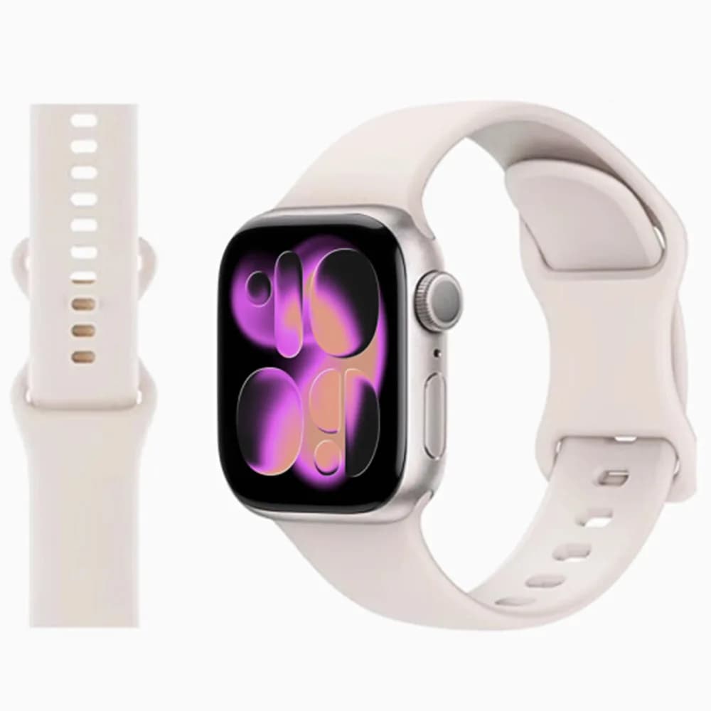 Cinturino in silicone per Apple Watch, braccialetto sportivo da 40 mm, 49 mm, 44 mm, 45 mm, 46 mm, 42 mm, 41 mm, 38 mm, compatibile con iWatch serie 11, 10, 9, 8, 3, SE, Ultra 2, 3