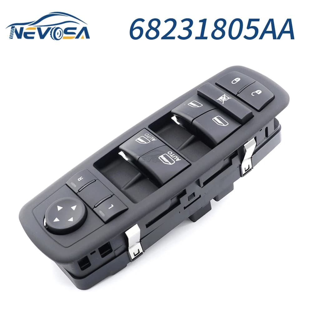 NEVOSA Per Chrysler 300 200 Per Dodge Charger Ram 1500 2011-2016 68231805 Interruttore di controllo alzacristallo elettrico per auto AA 56046823 AC