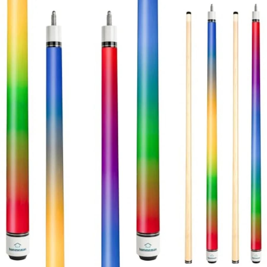 Pool Cues 57 inch Pool Cue Stick with 12.7mm Fier Lether tip for eginner, Commercil nd Home Entertinment