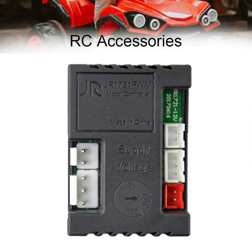 JR1721PWM Ricevitore 12V Controller di Avvio Liscio Accessori per Passeggino per Auto Elettrica per Bambini Controller Ricevitore Accessori RC