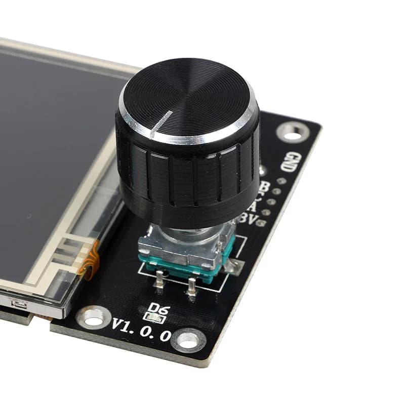 Accessorio della scheda madre della stampante 3D funzionamento manuale Pulsante di conferma del modulo di controllo della manopola del display da 3,5 pollici