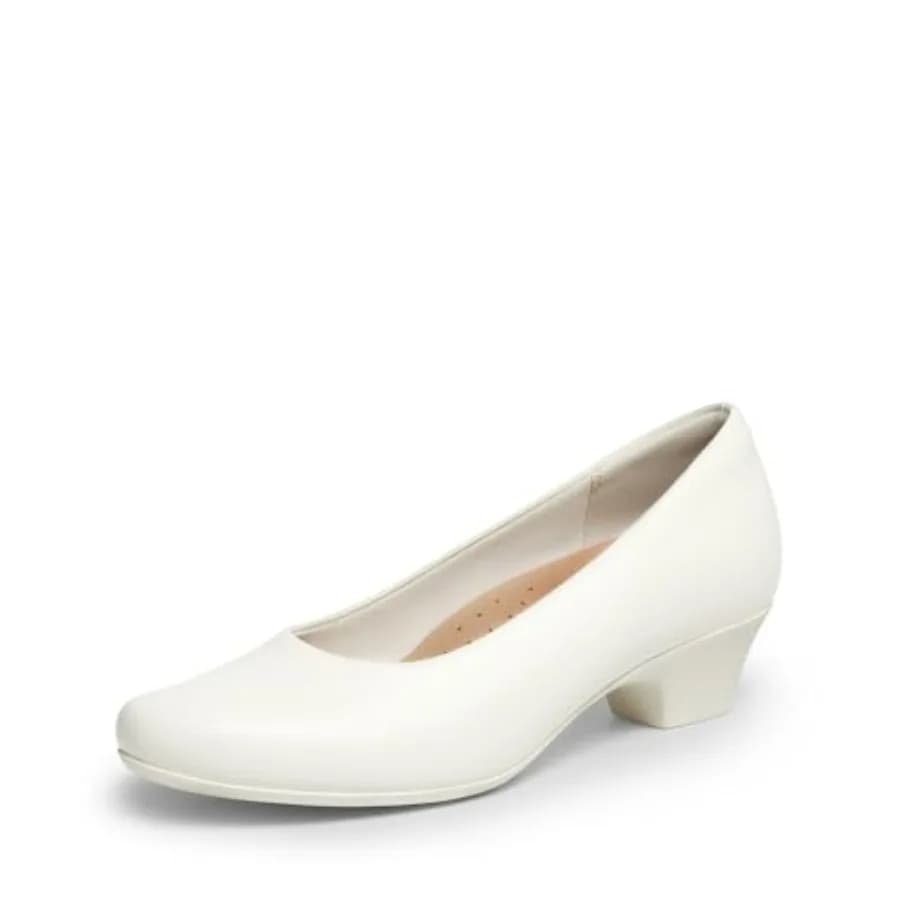 DREAM PAIRS Scarpe da donna con tacco basso e plateau, a punta chiusa, comode, slip-on, per lavoro, matrimonio e occasioni casual