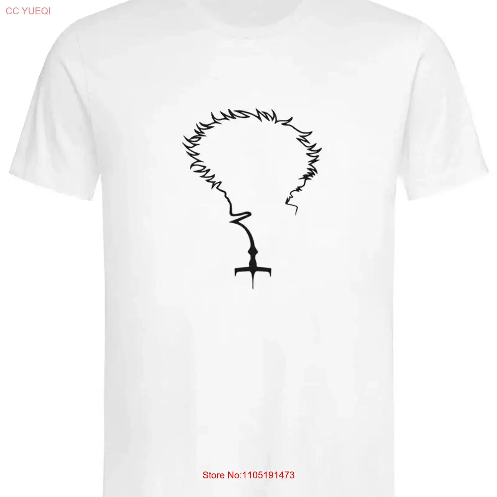 Cowboy Bebop Ship Spike Space Anime Top Abbigliamento sportivo T-shirt vintage lavata homme Grafica traspirante Confortevole ed elegante