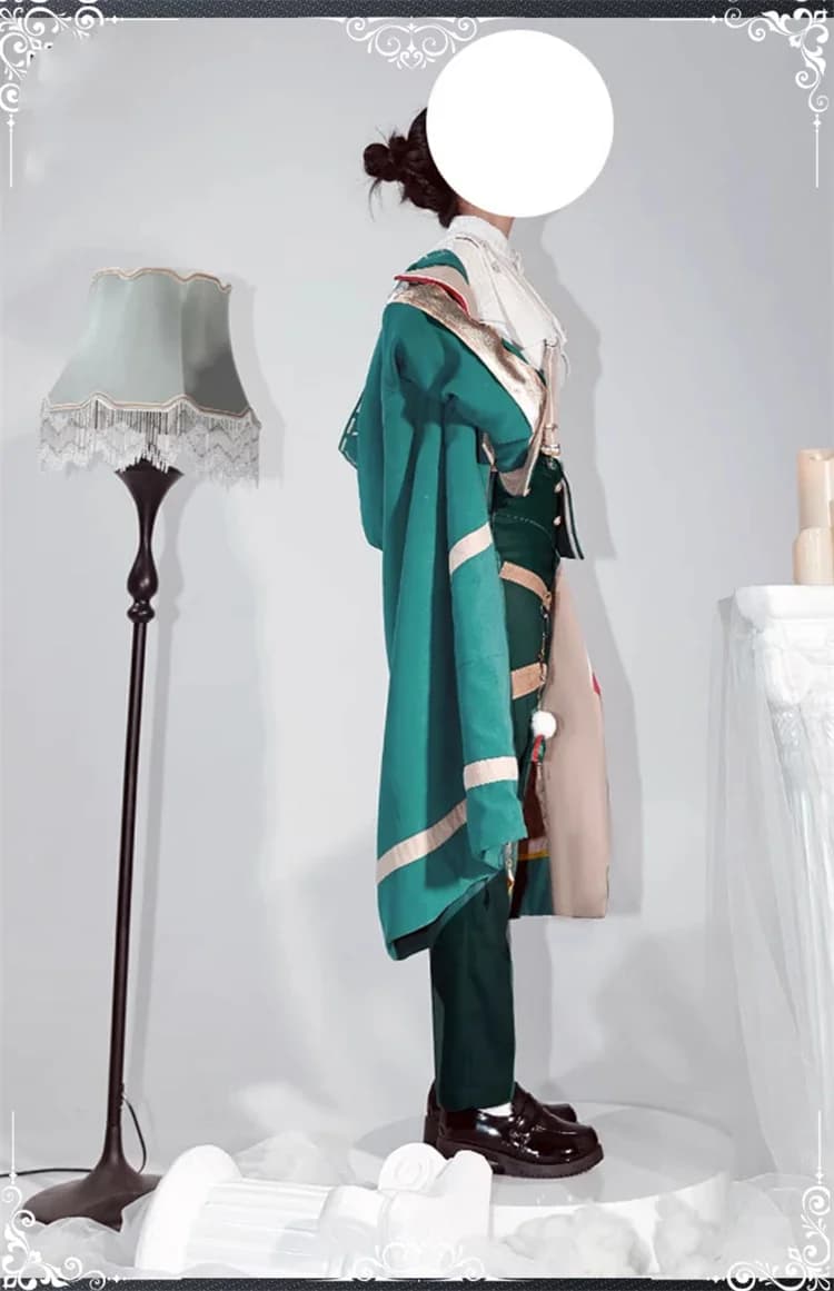 CosAn Game Nu: Carnival Eiden Cosplay Costumes Holy Night Shimmer Handsome Fashion Uniform Halloween Party Role Play Clothing