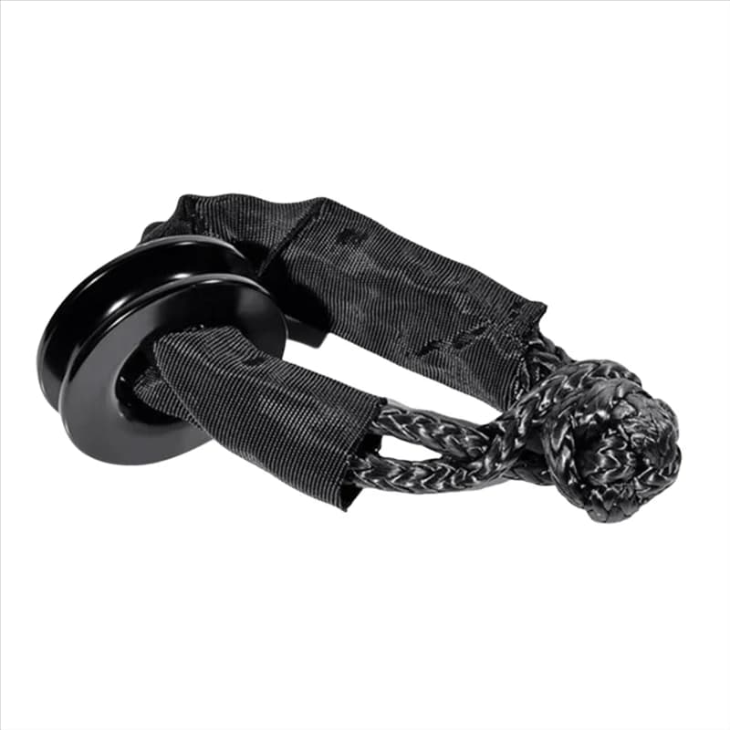 Winch Rope+ Shackle Snatch Ring Pulley Recovery Ring For ATV UTV SUV Off-Road Towing Truck 4X4 Boat Marine