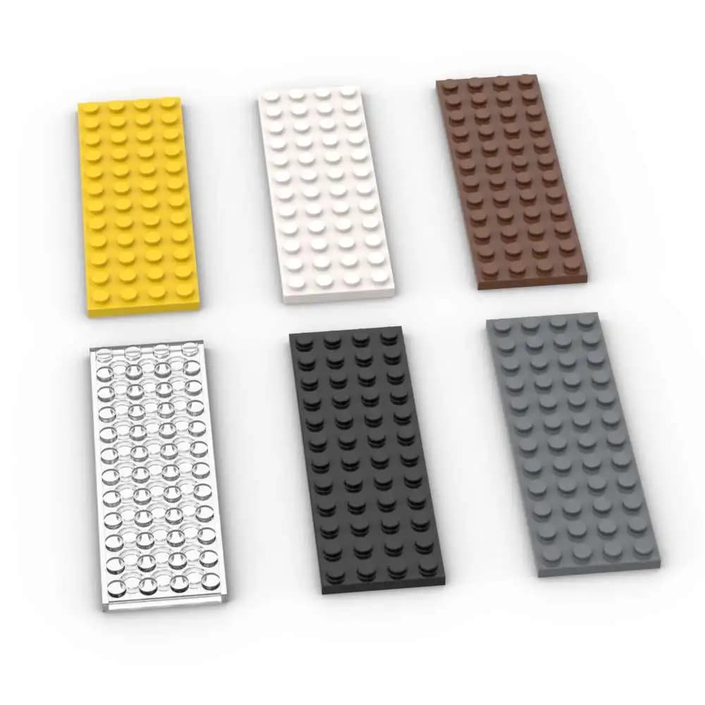 MOC 1 pz 3029 4x12 Board Building Blocks Kit Plate House Castle Bricks particella Puzzle Idea giocattoli bambini compleanno regali di natale