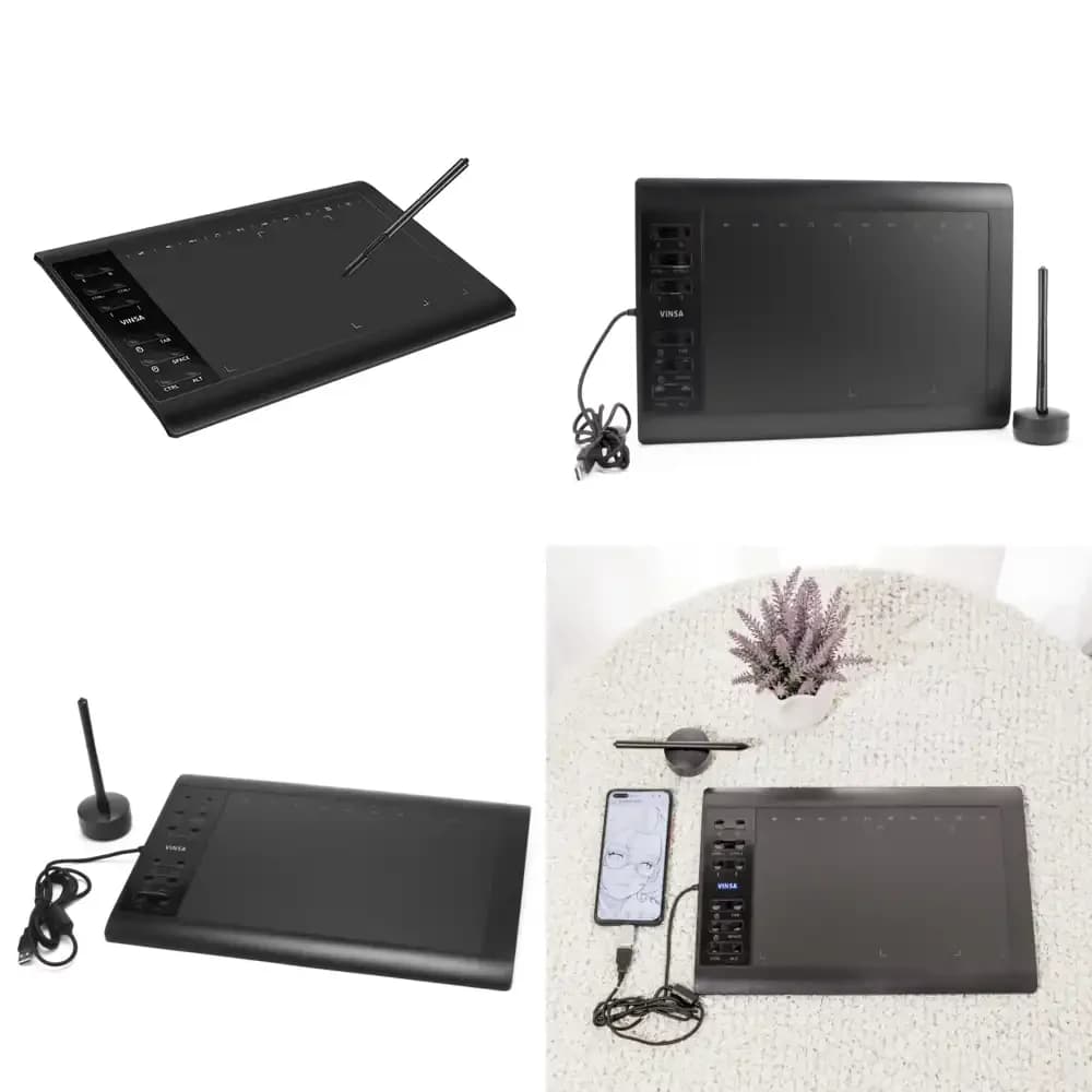 917 Popular Best Selling 1060 Plus 10 x 6 Inch Digital Graphic Drawing Painting Animation Tablet for Designers