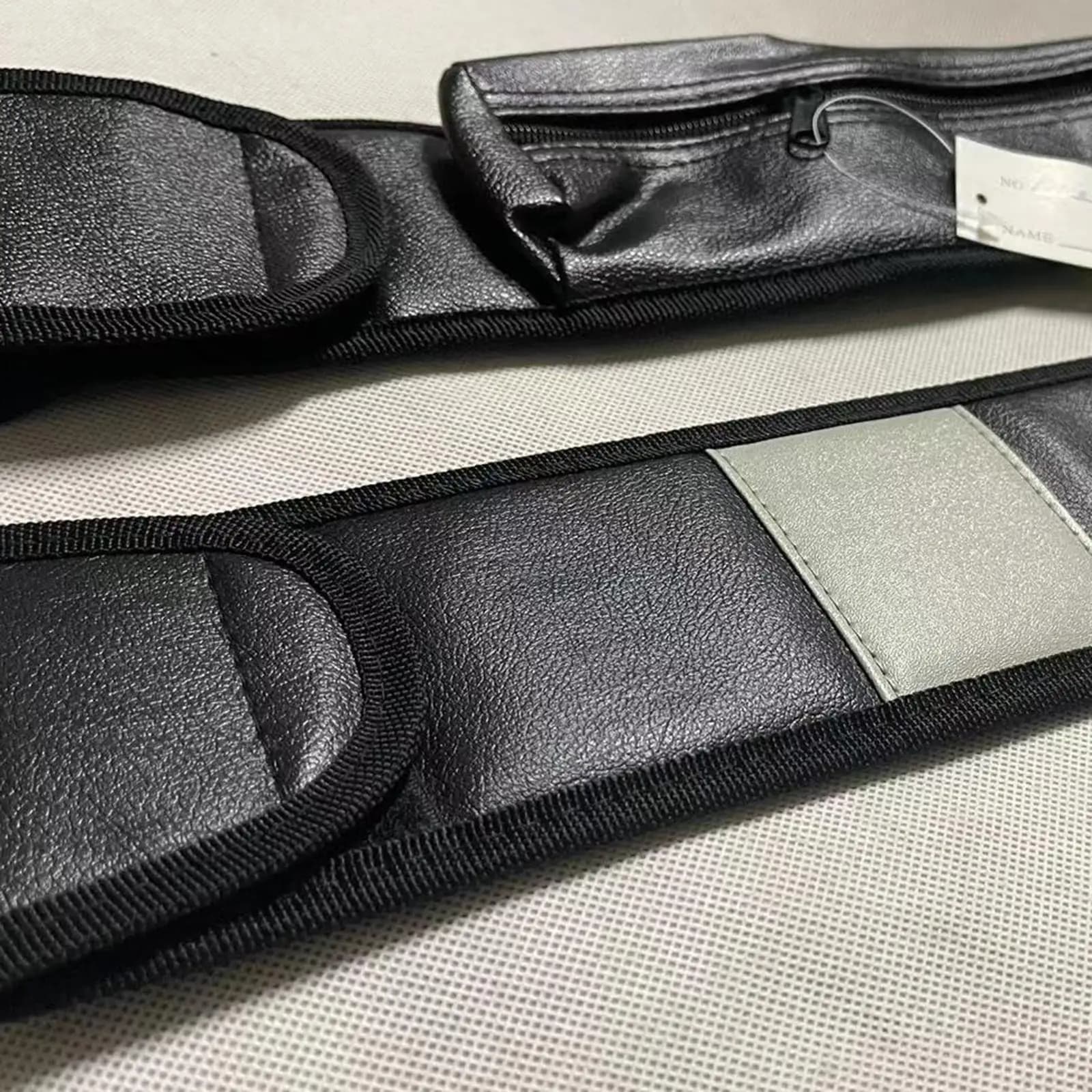 Borsa Creativa per Stecca da Biliardo, Porta Stecca Compatto 3/4, Organizzatore in Pelle PU Impermeabile per Accessori da Biliardo