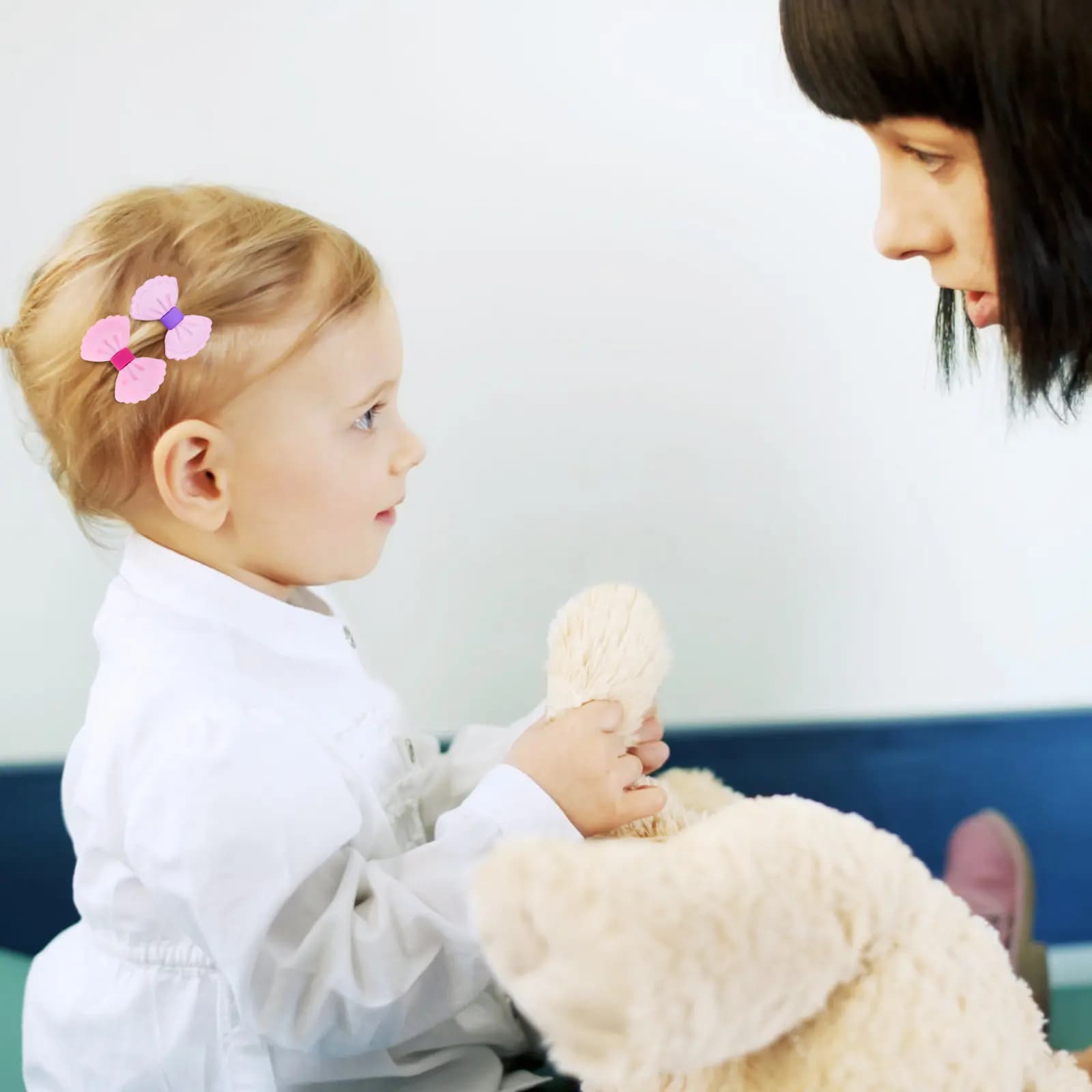 42 accessori per capelli per fermagli carini, fermagli kawaii per bambini, colori vivaci, leggeri e comodi