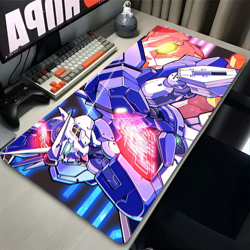 Hot Gaming Mouse Pad Gamer Rubber Computer Accessories Mechanical Warrior G-gundam A-aerial Mousepad Oversized Extended Desk Mat