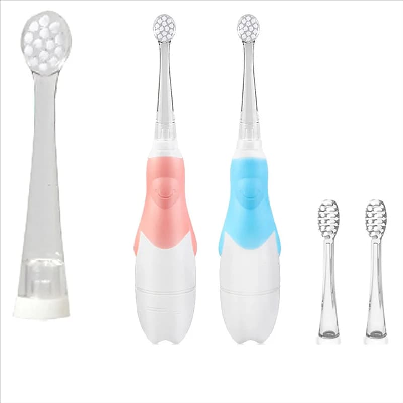 12 pcs for Seago children sonic electric toothbrush IPX7 waterproof battery Dupont replaceable