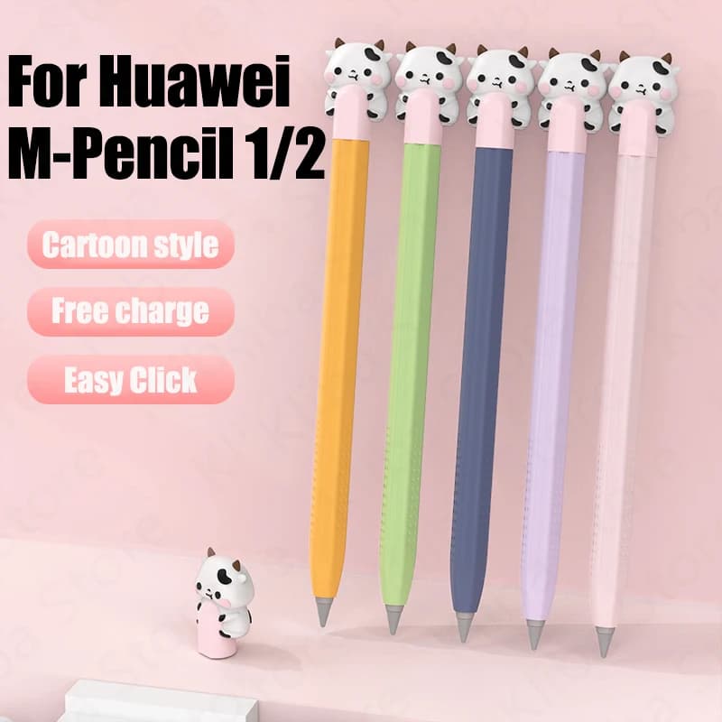 Per Huawei M-Pencil 1/2 custodia protettiva in Silicone custodia MPencil 2 Generation Pencil Skin per Huawei Touch Stylus Pen